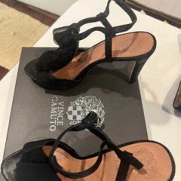 Vince Camuto Black Dressy Sandal - Picture 4 of 6